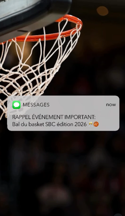 🏀✨Bal du SBC - Samedi 30 mai 🏀✨