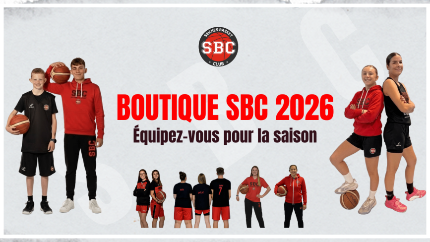 Boutique du Club – Réouverture