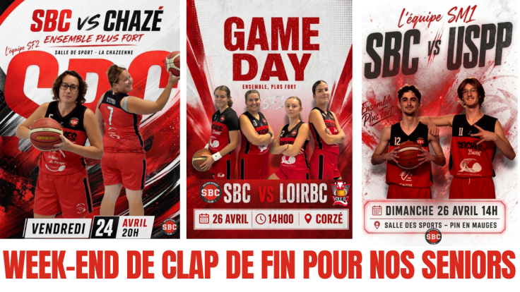 🔥 WEEK-END DE CLAP DE FIN POUR NOS SENIORS 🔥